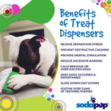 Can Toy Durable Rubber Chew Toy & Treat Dispenser - Average Chewer From SodaPup