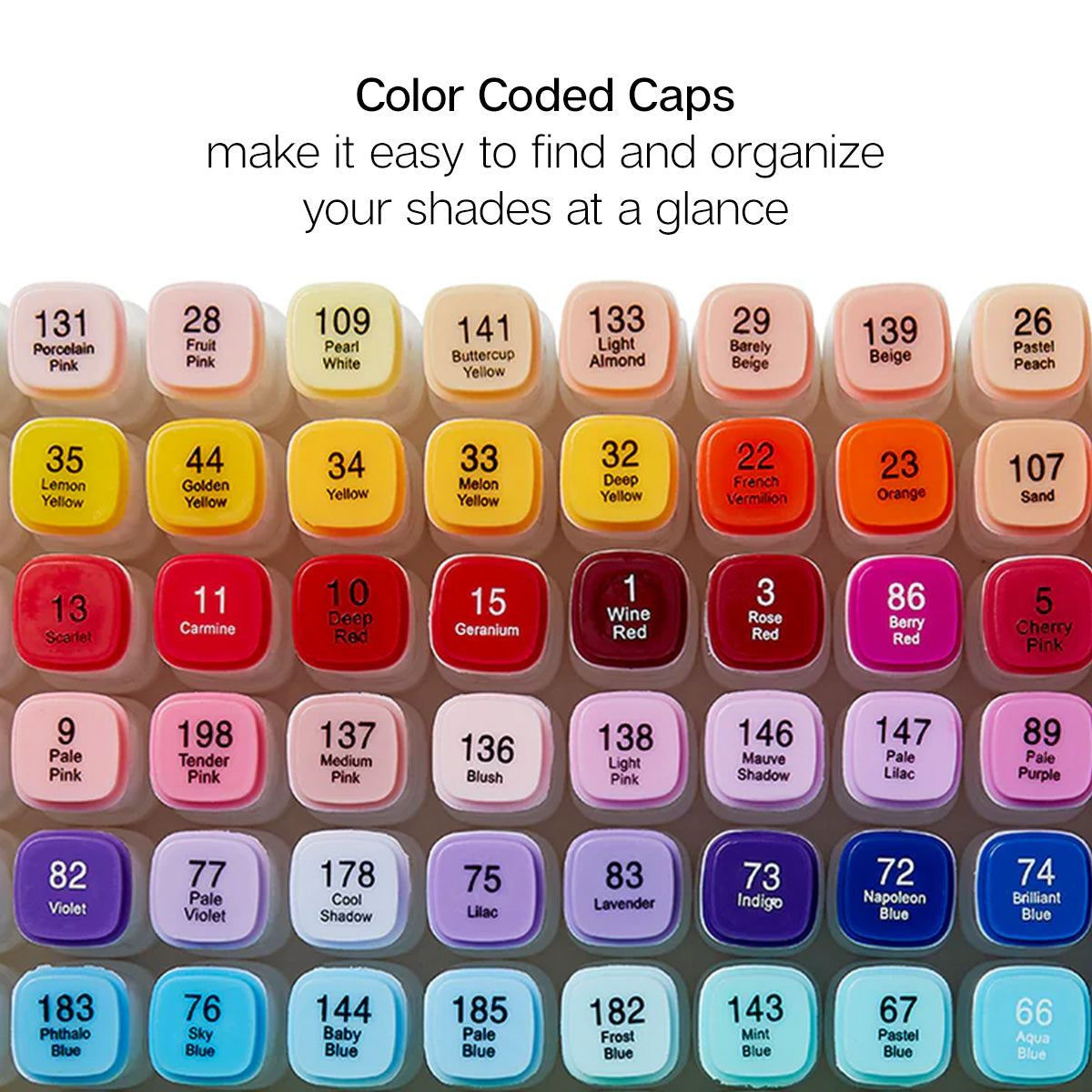 Double-Ended Alcohol Markers 120 Colors from KINGART