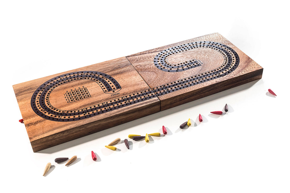 4 Track Cribbage Board from Kubiya Games