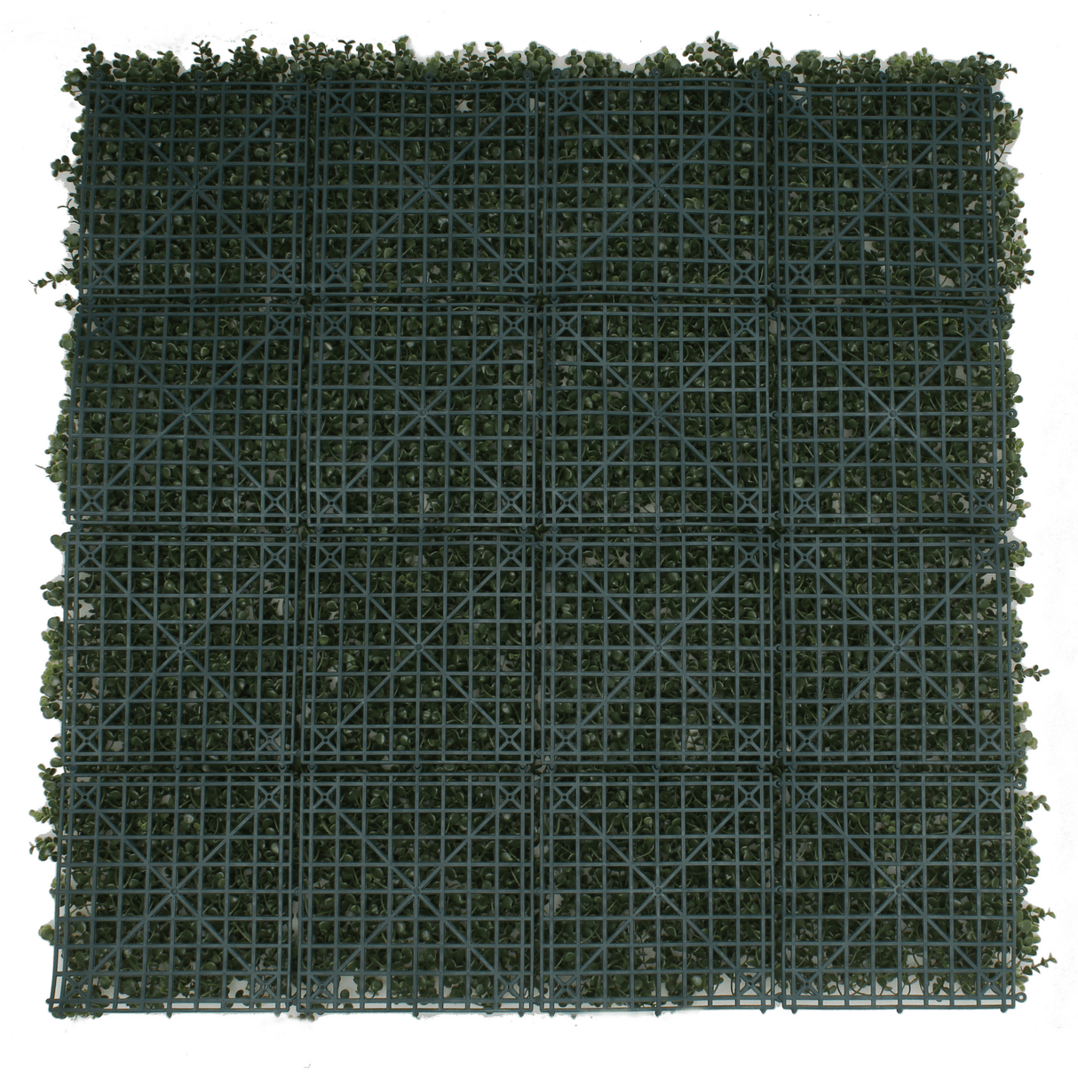 Natural Artificial Boxwood Wall 40" x 40" 11SQ FT Commercial Grade UV Resistant from Designer Plants USA