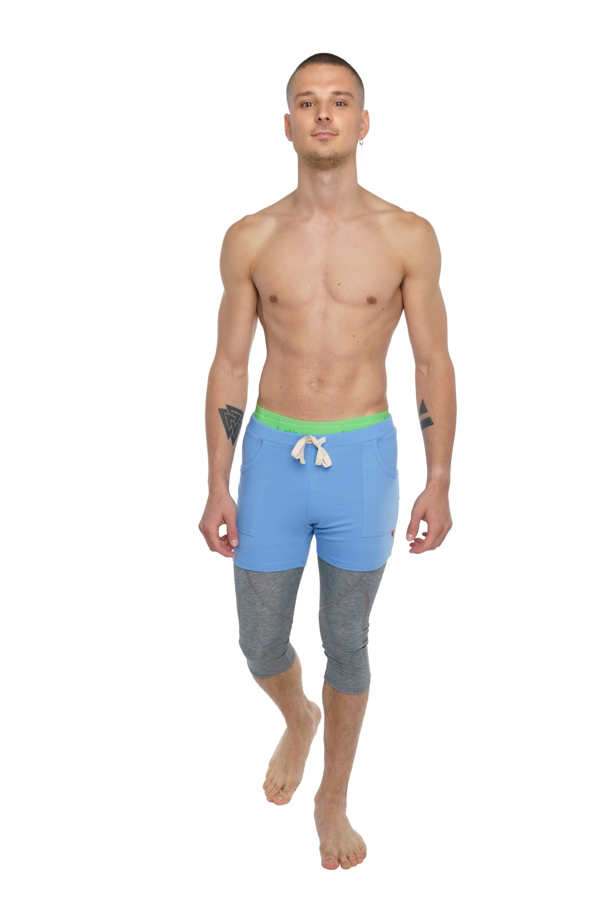 Transition Yoga Short (Ice Blue) from 4-rth