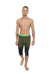 Transition Yoga Short (Army Green) from 4-rth