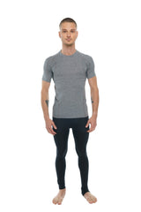 Designer Raglan Crew-Neck Tee (Steel Gray) from 4-rth