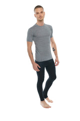 Designer Raglan Crew-Neck Tee (Steel Gray) from 4-rth