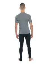 Designer Raglan Crew-Neck Tee (Steel Gray) from 4-rth