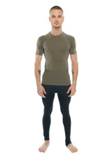 Designer Raglan Crew-Neck Tee (Olive Green) from 4-rth
