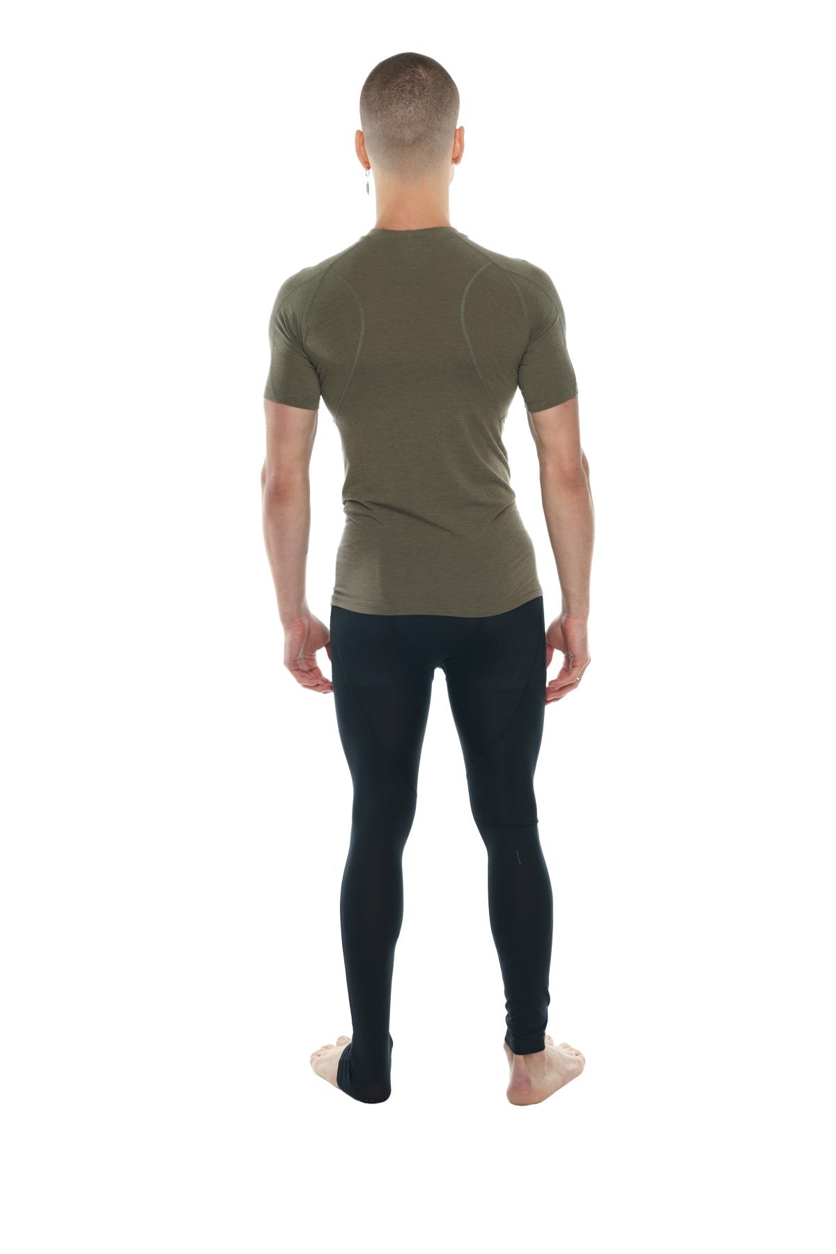 Designer Raglan Crew-Neck Tee (Olive Green) from 4-rth