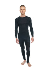 Designer Raglan Crew-Neck Tee - Long Sleeve (Carbon Black) from 4-rth