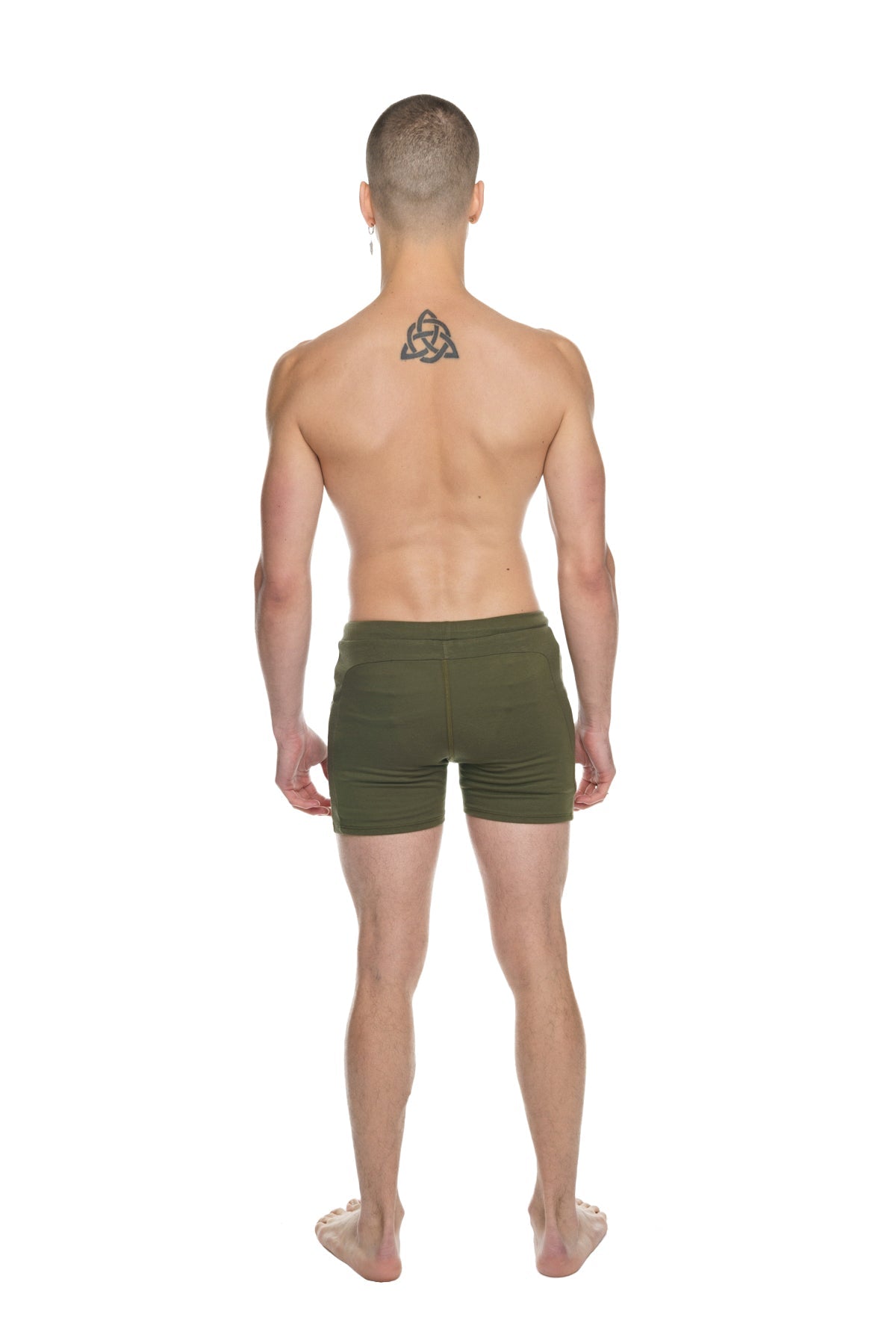 Transition Yoga Short (Army Green) from 4-rth