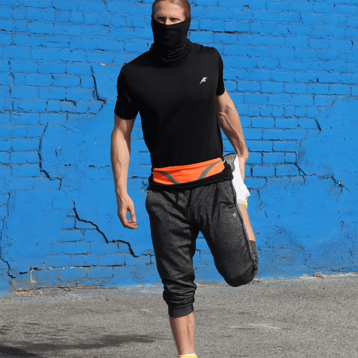 Water-Resistant Sport Waist Pack Running Belt with Reflective Strip from Jupiter Gear