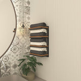 4 Tier Towel Stacker and Bathroom Shelf from VITAHOME DESIGN LLC