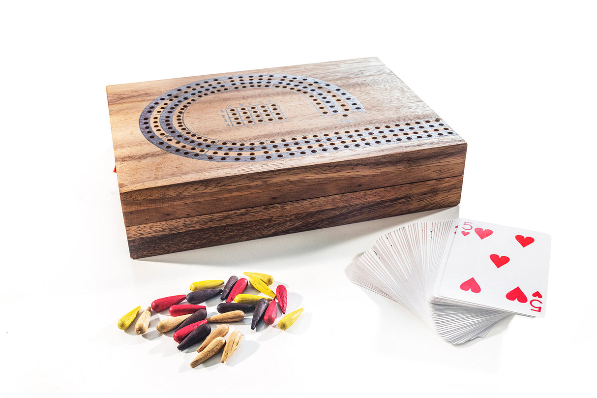 4 Track Cribbage Board from Kubiya Games