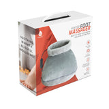 Heated Foot Massager with Remote Control, Folding Design, and Dual Motor Intensities from Pursonic