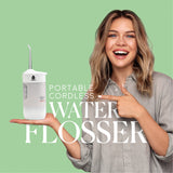 Portable USB Rechargeable Collapsible Water Flosser from Pursonic