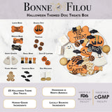 Halloween Themed Dog Treats Gift Box from Bonne et Filou