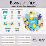 Spring Themed Dog Treats Gift Box from Bonne et Filou