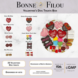 Love My Dog Themed Treats Box from Bonne et Filou