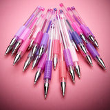 Gel Pens, Soft Grip, 24 Pink & Purple Tone Colors from KINGART