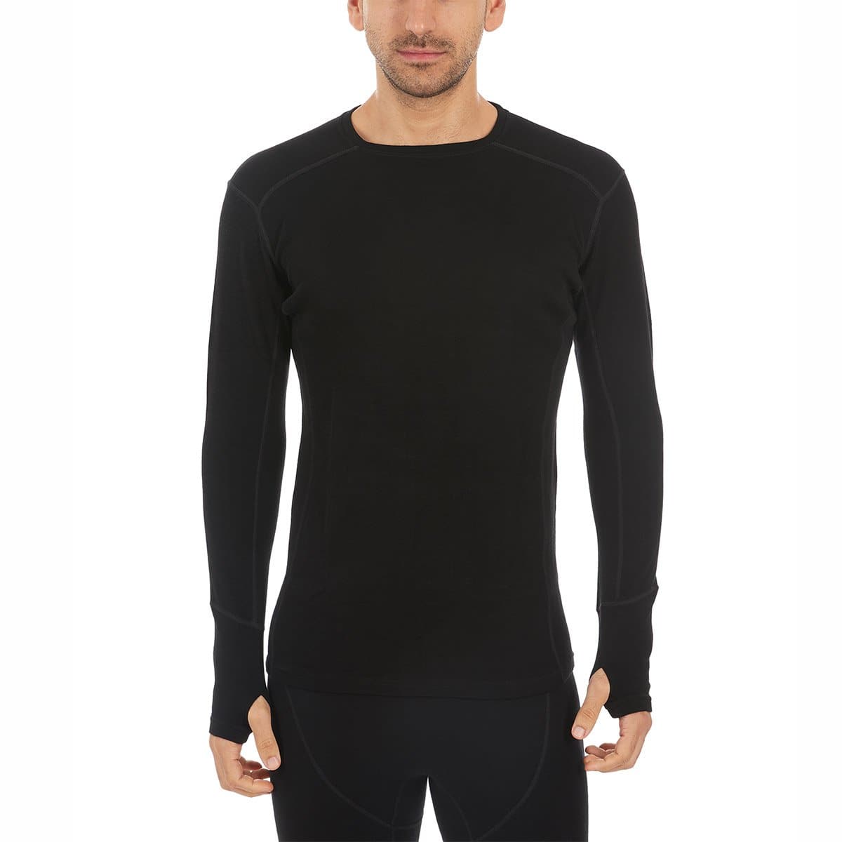 Midweight - Men's Wool Long Sleeve Crew Woolverino from Minus33 Merino Wool Clothing