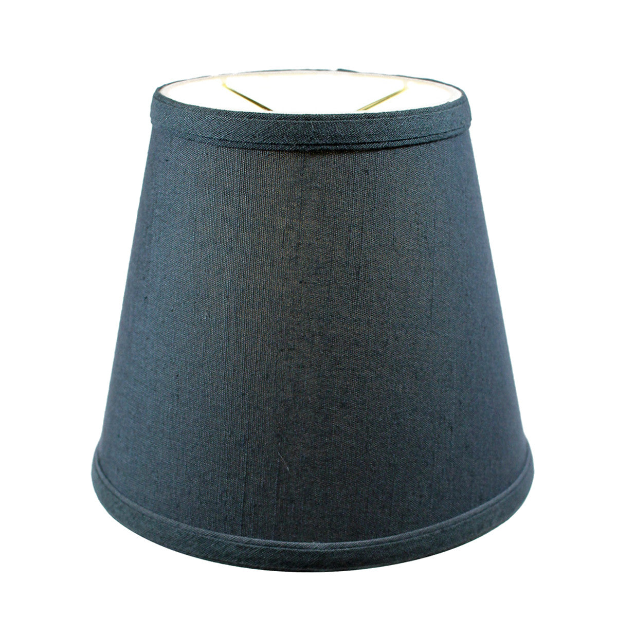 Textured Slate 8"W x 7"H [Navy Blue] Clip-On Lamp shade From LampsUSA