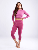 JupiterGear Long-Sleeve Crop Top from Jupiter Gear