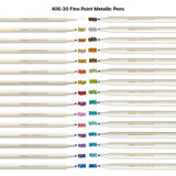 Metallic Pens 30 Colors from KINGART