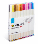 Metallic Pens 30 Colors from KINGART