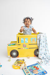 Dream Big Little Co x CoComelon SPRINGTIME MELON DREAM CAP SEEVE TOP from DREAM BIG LITTLE CO