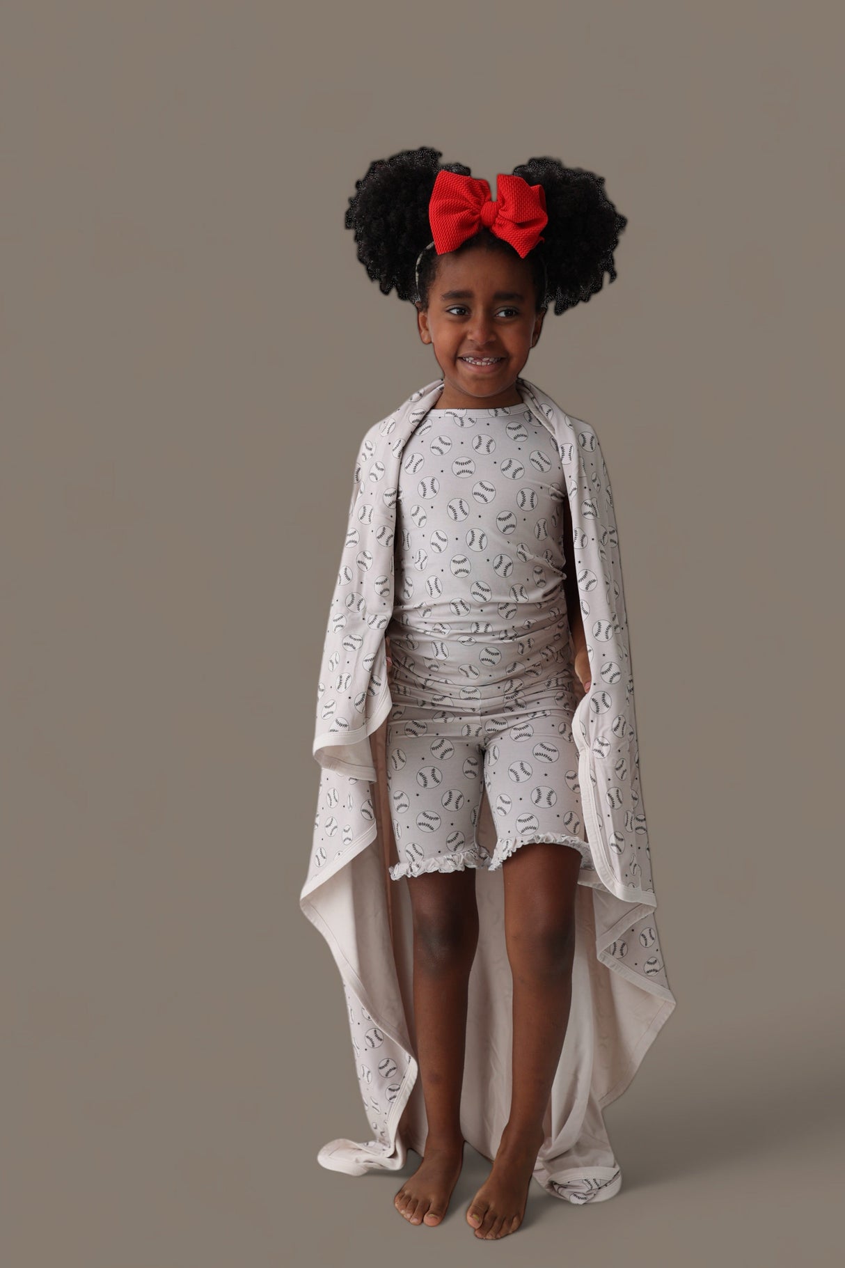 EXCLUSIVE SWING FOR THE STARS DREAM RUFFLE SHORT SET from DREAM BIG LITTLE CO