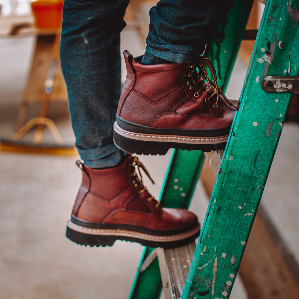 Workhorse II 6" Soft Toe Men’s Work Boot - Brown From Chinook Footwear