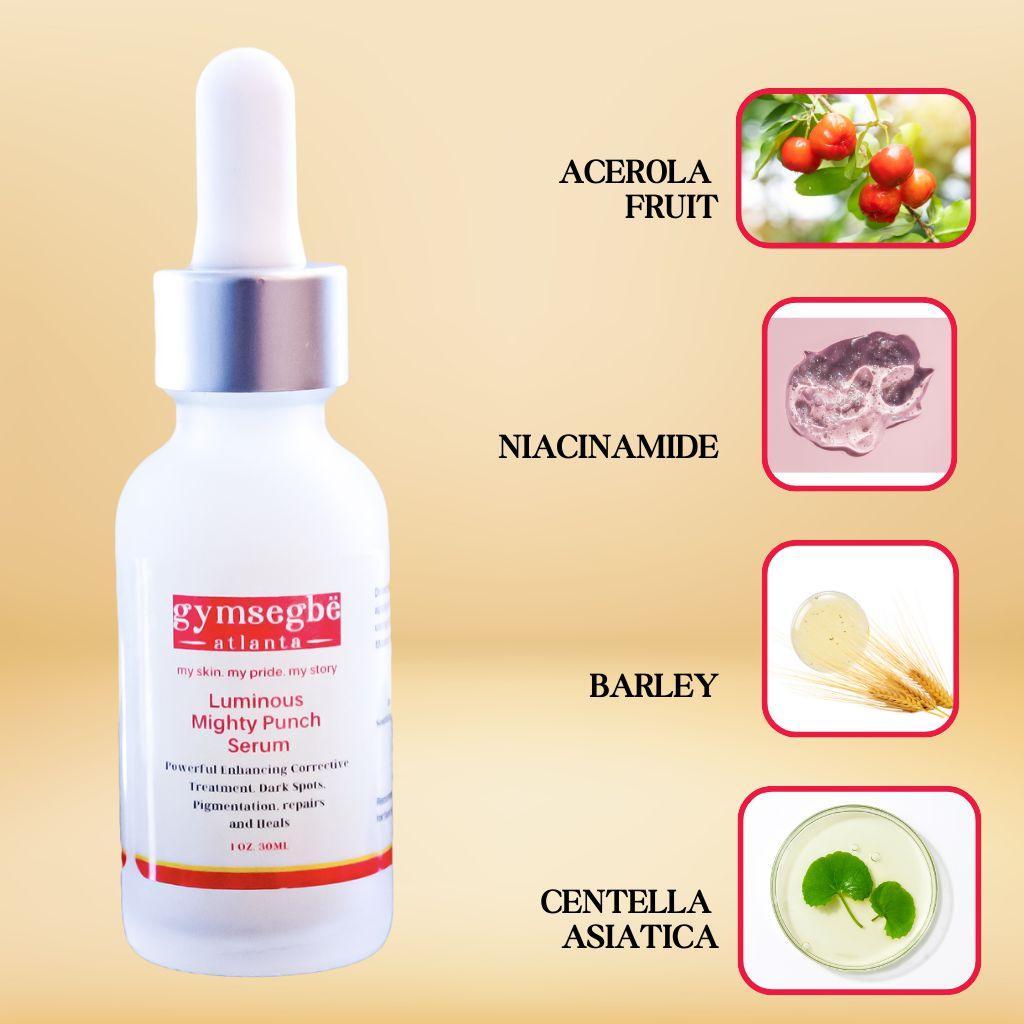 Luminous Mighty Punch Serum Skin Renewal, Anti-Aging and Brightening from gymsegbë