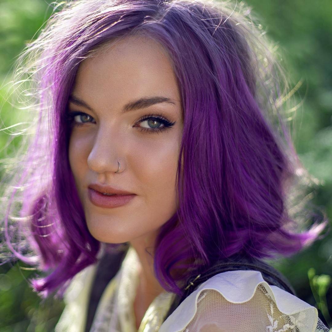 Medusa Hair Color - Violet Hour from Medusa's Makeup