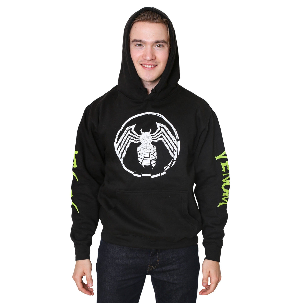 Venom Shatter Symbol With Kanji Marvel Pullover Hoodie From Your Favorite T Shirts