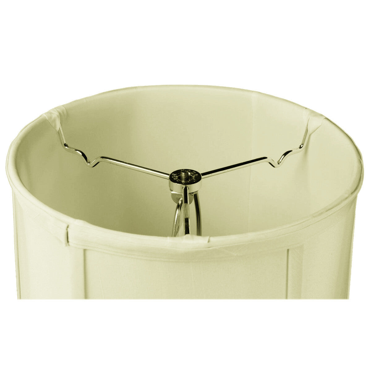Egg Shell Shantung Drum Lampshade 12"W x 12"H From LampsUSA