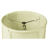 Egg Shell Shantung Drum Lampshade 12"W x 12"H From LampsUSA