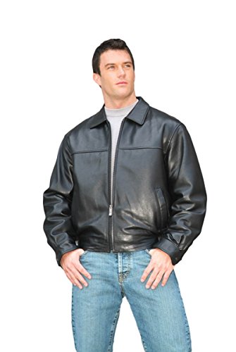 REED Men's New Zealand Lambskin Leather Jacket - Imported from Reed Leather