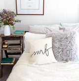 Surf Pillow Cover from The Cotton & Canvas Co.
