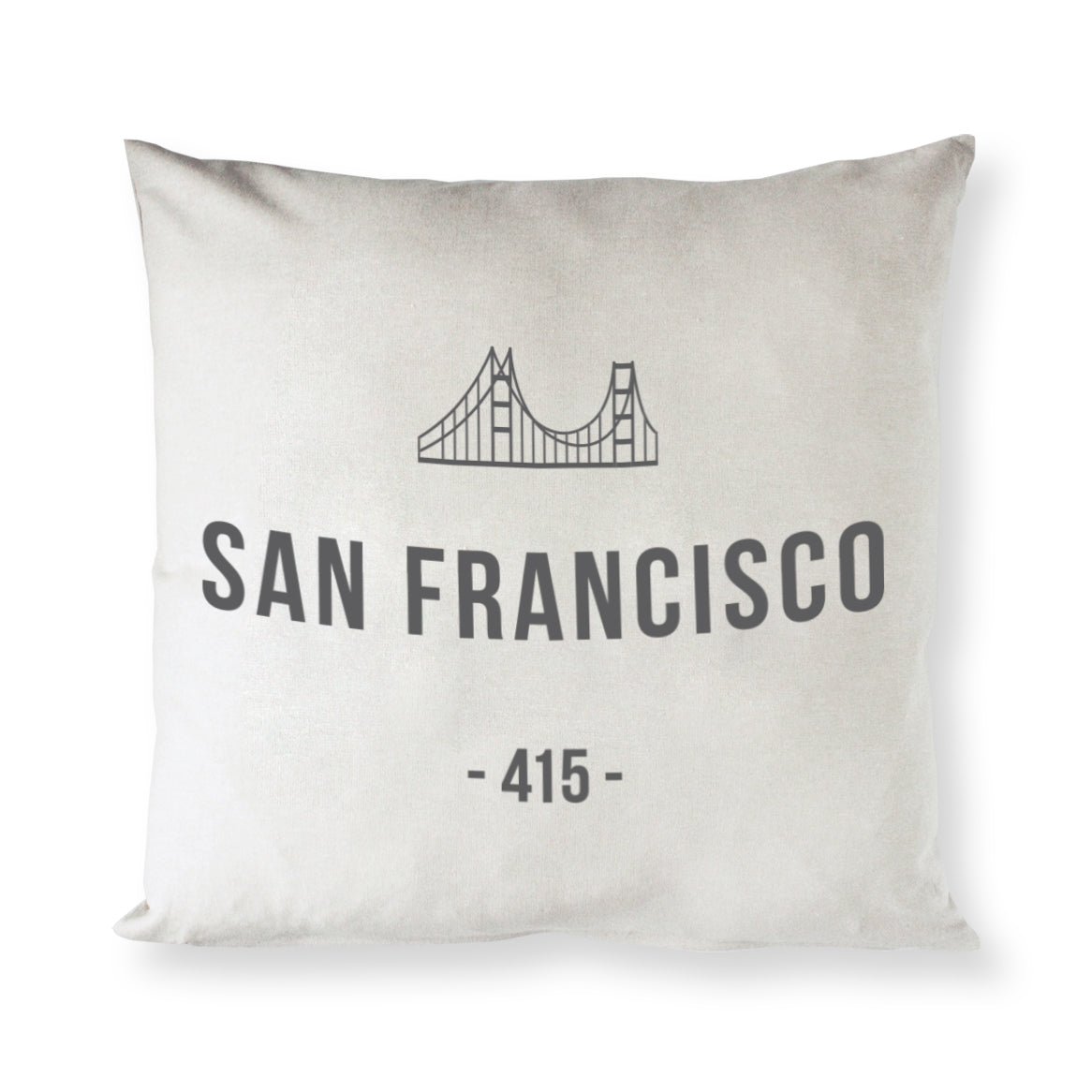 San Francisco Pillow Cover from The Cotton & Canvas Co.