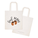 Cool Beans Cotton Canvas Tote Bag from The Cotton & Canvas Co.