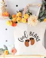 Cool Beans Cotton Canvas Tote Bag from The Cotton & Canvas Co.