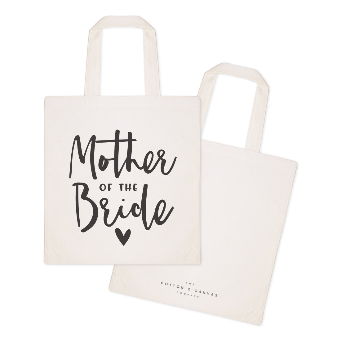 Mother of the Bride Wedding Cotton Canvas Tote Bag from The Cotton & Canvas Co.