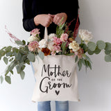 Mother of the Groom Wedding Cotton Canvas Tote Bag from The Cotton & Canvas Co.