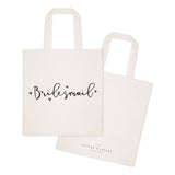 Bridesmaid Wedding Cotton Canvas Tote Bag from The Cotton & Canvas Co.