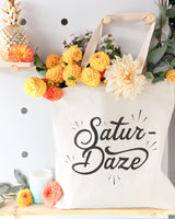 Saturdaze Weekend Cotton Canvas Tote Bag from The Cotton & Canvas Co.