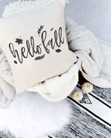 Hello Fall Pillow Cover from The Cotton & Canvas Co.