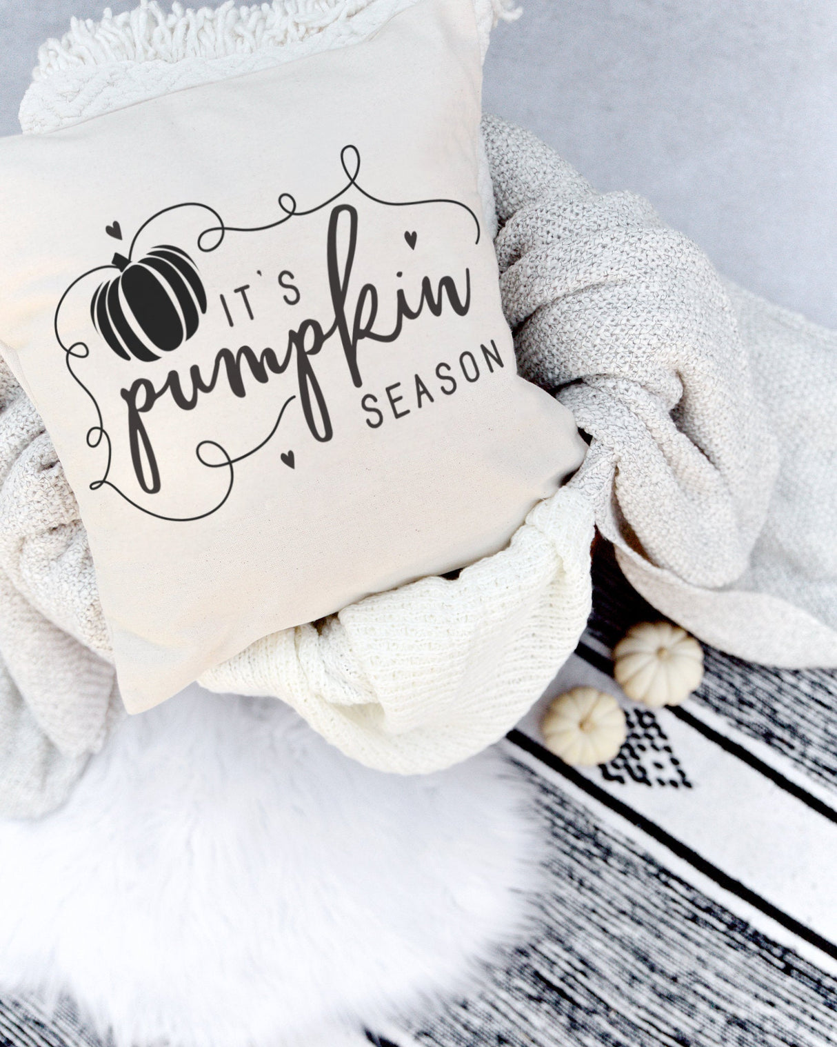 Its Pumpkin Season! Pillow Cover from The Cotton & Canvas Co.