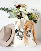 Happy Halloween Cotton Canvas Tote Bag from The Cotton & Canvas Co.