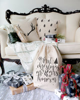 Deer Antler Christmas Holiday Pillow Cover from The Cotton & Canvas Co.