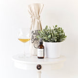 Bottle of Boos! Cotton Canvas Wine Bag from The Cotton & Canvas Co.