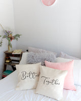 Better Together Cotton Canvas Pillow Covers, 2-Pack from The Cotton & Canvas Co.